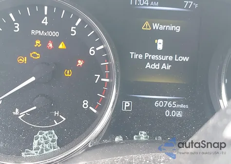 2016 Nissan Rogue Sl z USA, uszkodzony, nr VIN KNMAT2MV0GP712720